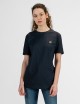 T-Shirt Round Neck, Navy, girl