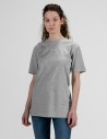 T-Shirt Round Neck, Heather Grey, girl