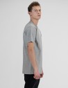 T-Shirt Round Neck, Heather Grey