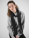 Jersey Scarf, Charcoal, girl