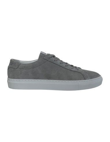 Moonwalker Low Sneaker, Wildleder Grau/Weiß